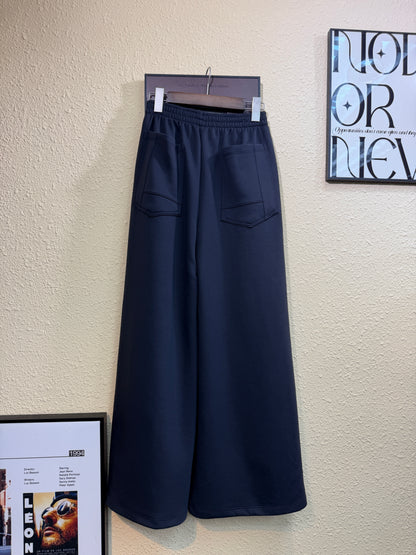 Full elastic space cotton pants #01028