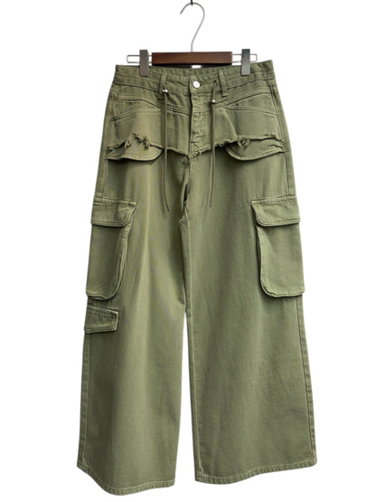 Drawstring cargo pants