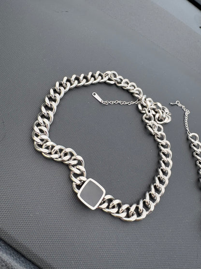 Square necklace