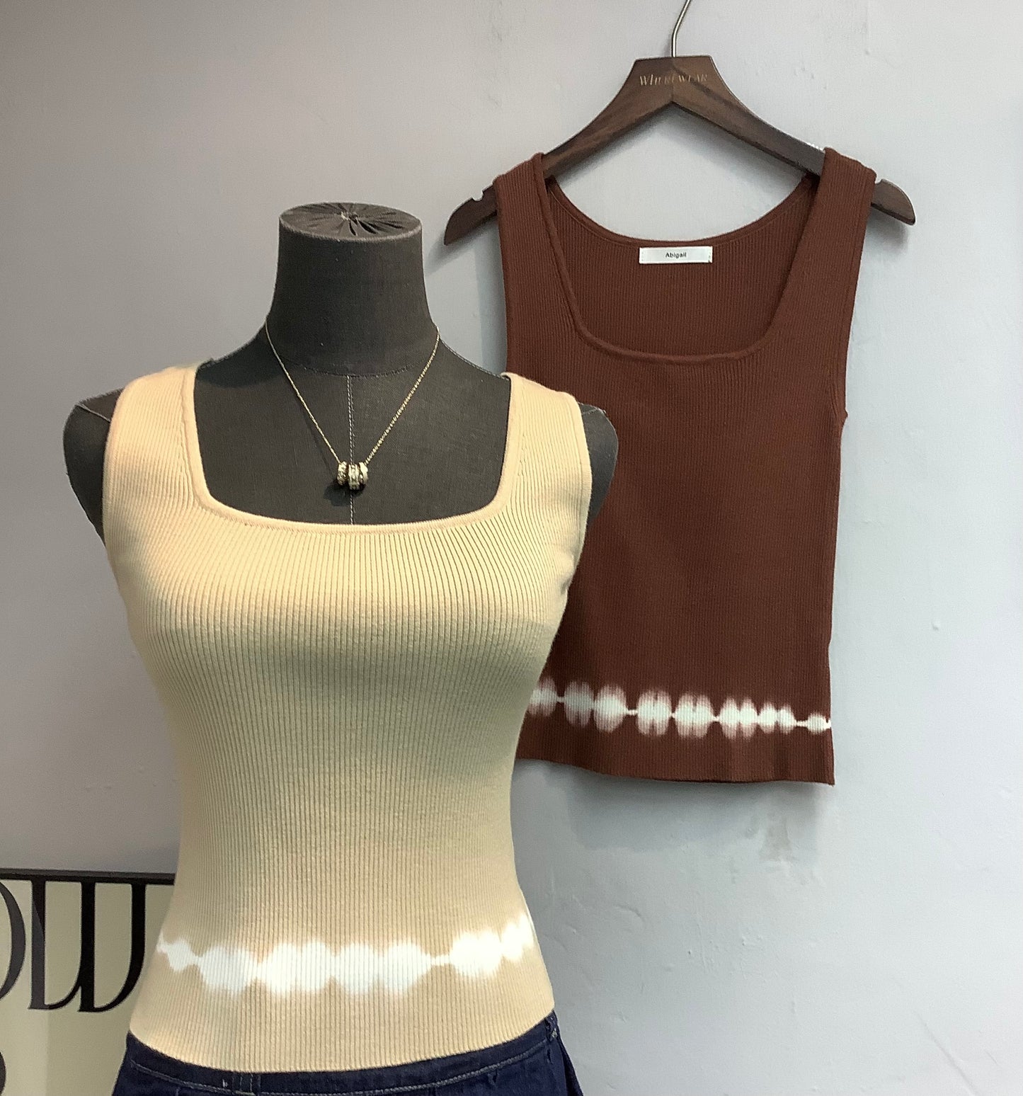 (-40% off)Rib Knit Vest