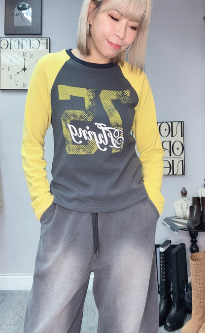 Raglan sleeves tee #00135