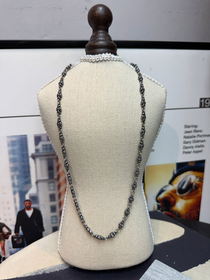 Mini fligree cross necklace