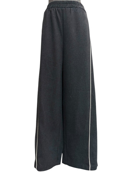 White line pants #00133