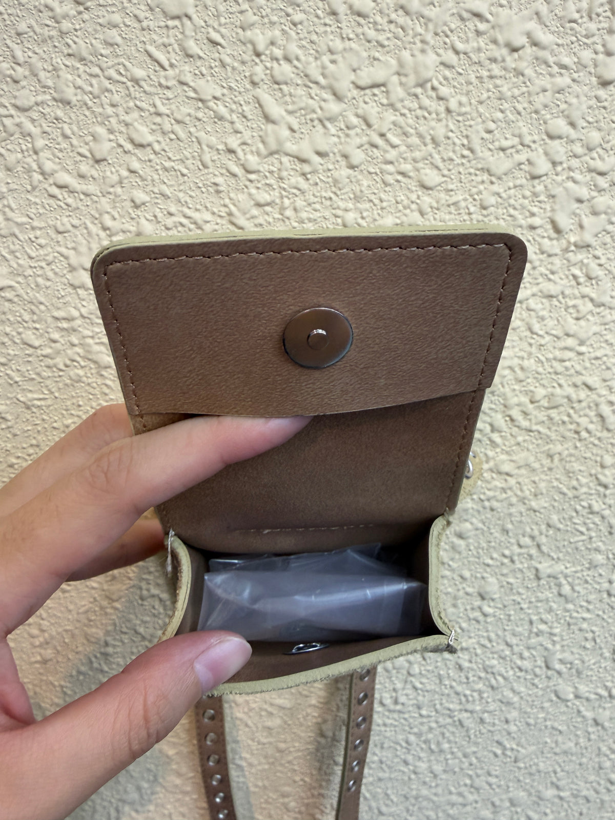 With mini waist bag belt