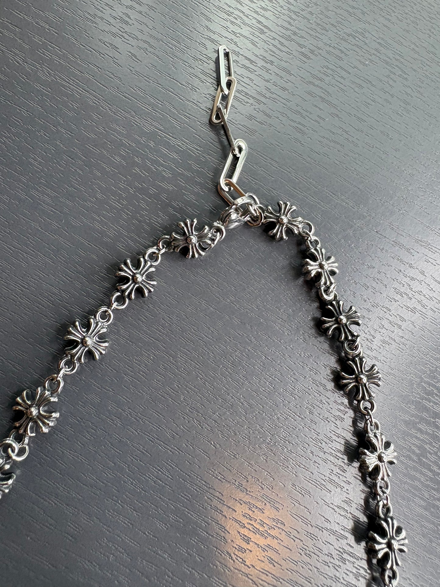Filigree cross necklace