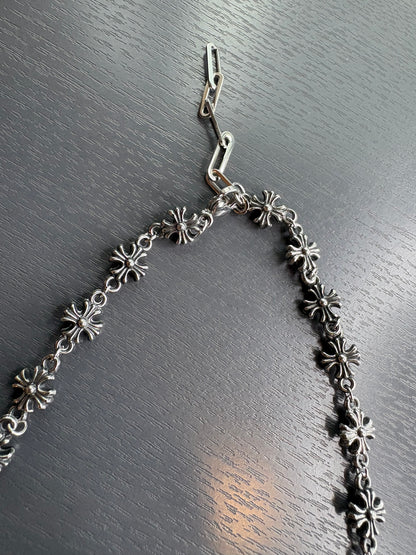 Filigree cross necklace