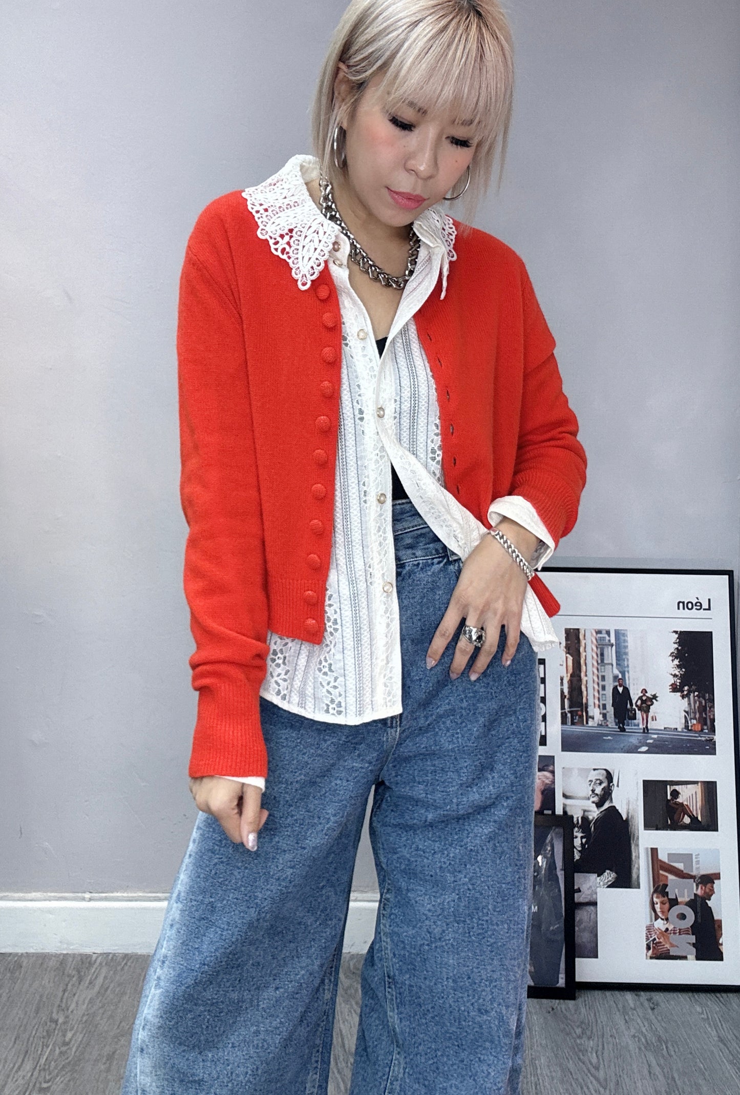 Fine Wool cardigan