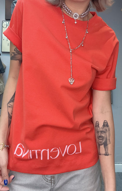 Back words tee #00399