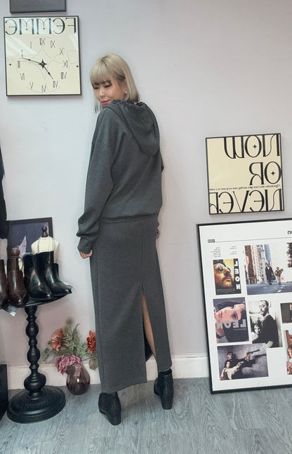 Big collar space cotton  two piece set