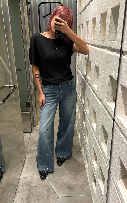 *Special*Front mini beans jeans #00769