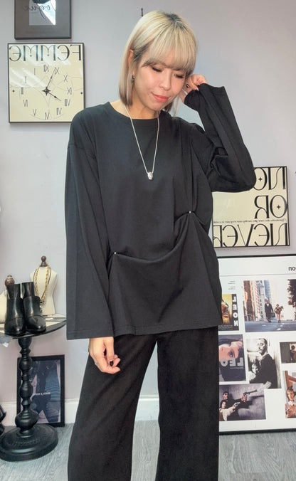 Two buttons tee #00031