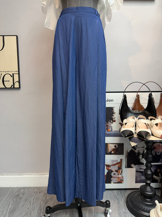(-30%)Front pleated pants