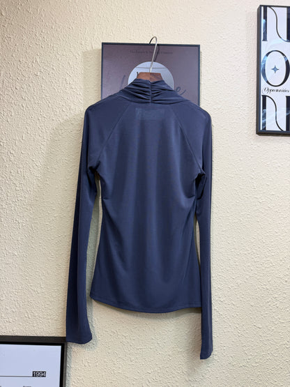 Front tie v neck modal top #01004