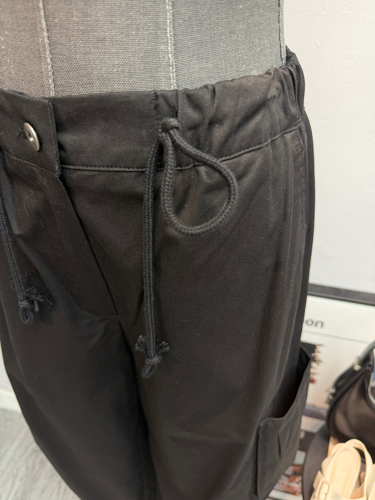 (-30%)Front rope cargo pants #00548