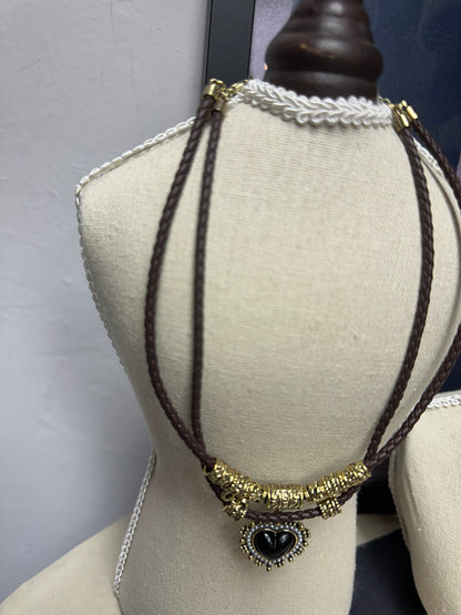 Gold chain necklace