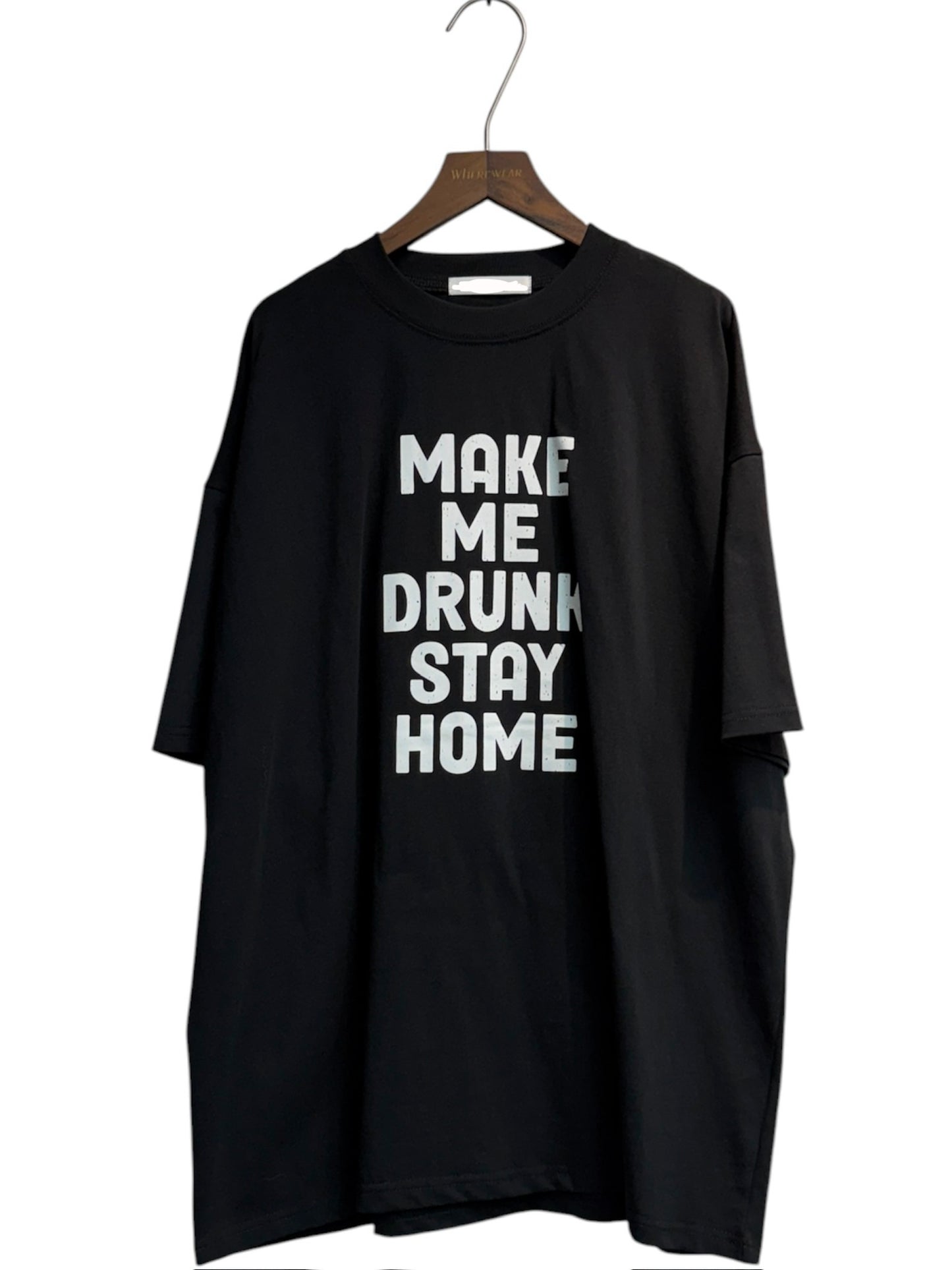 White words loose tee #00567
