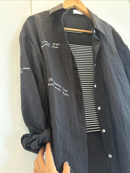 See though words shirt #00804