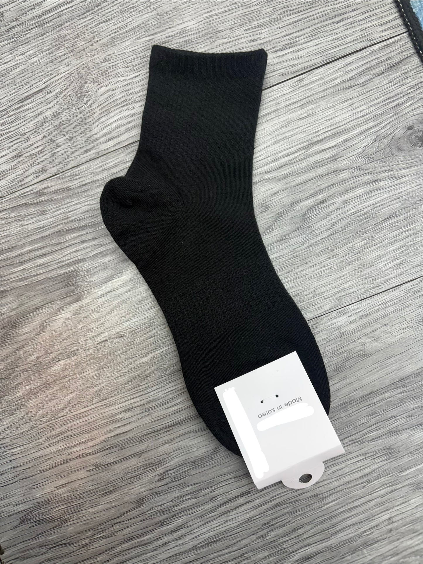 Rib socks