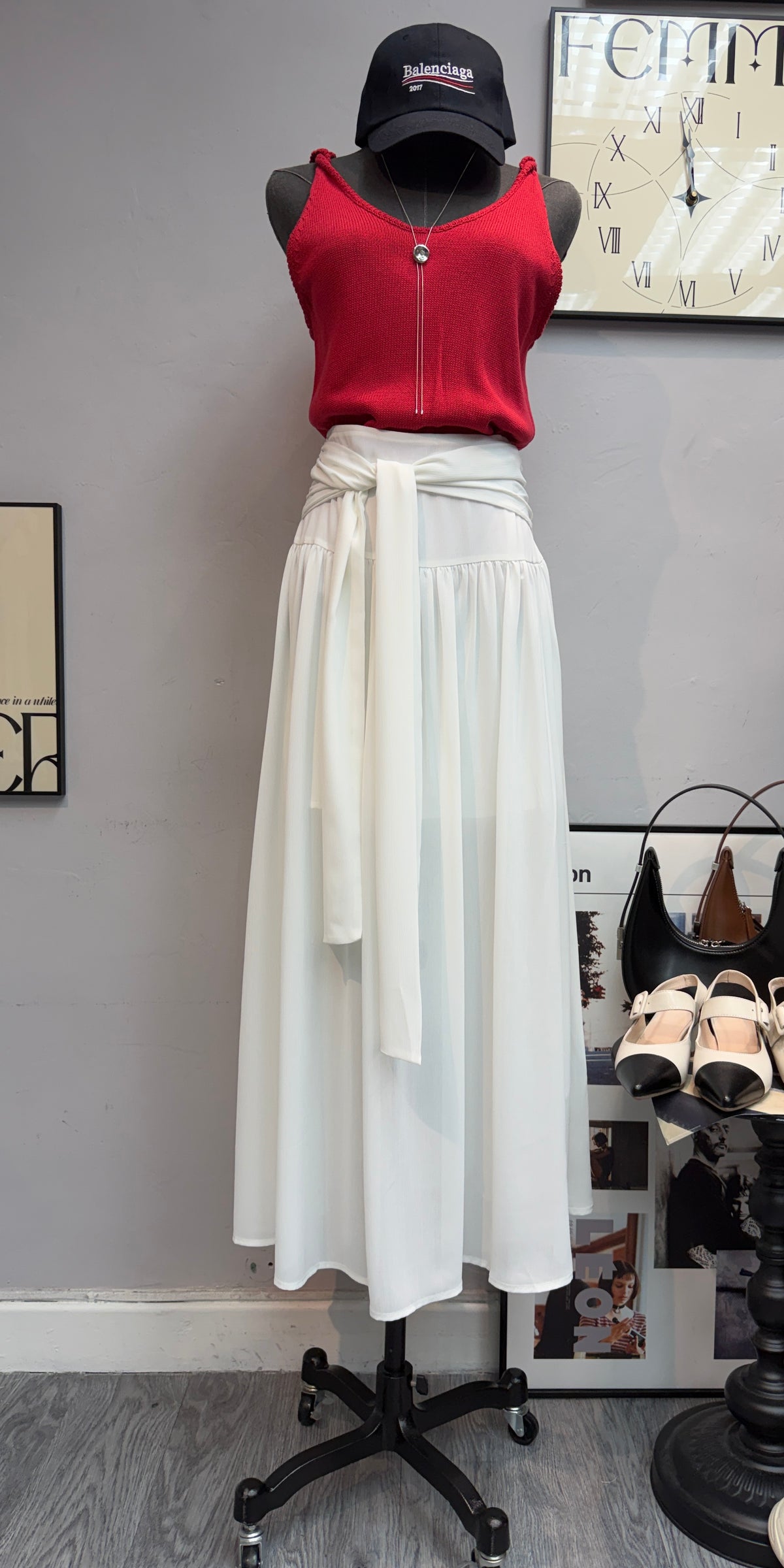 (-30%)Chiffion skirt