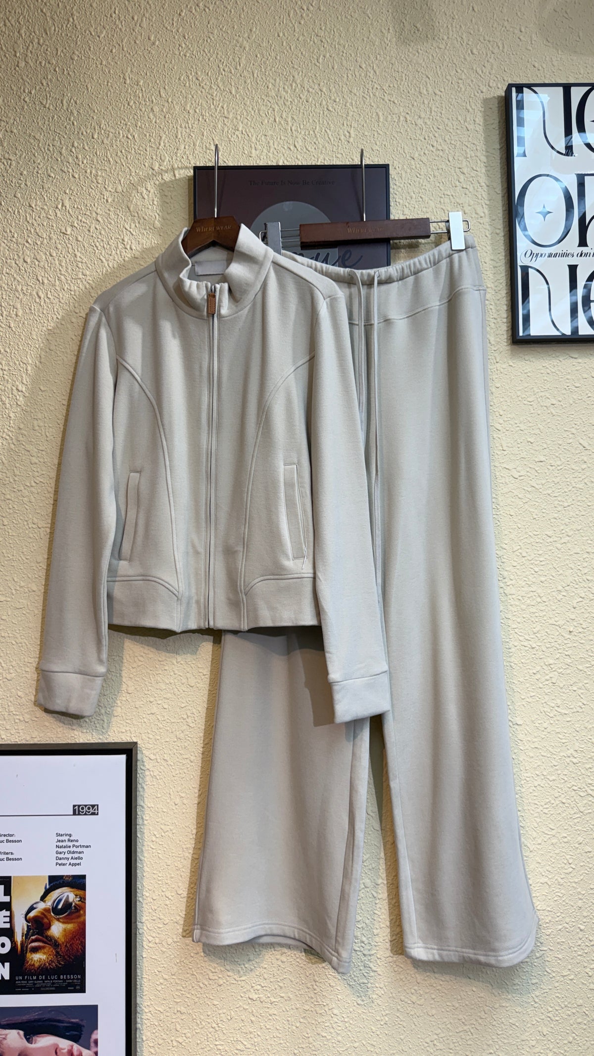 Fleece outer x pants set #00941