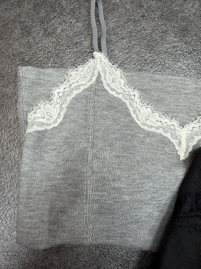 👍🏻Lace trim cami bra top #01050