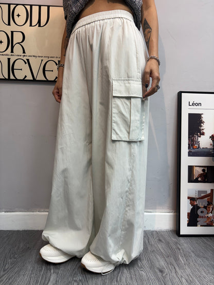 Side pockets cargo pants#00688