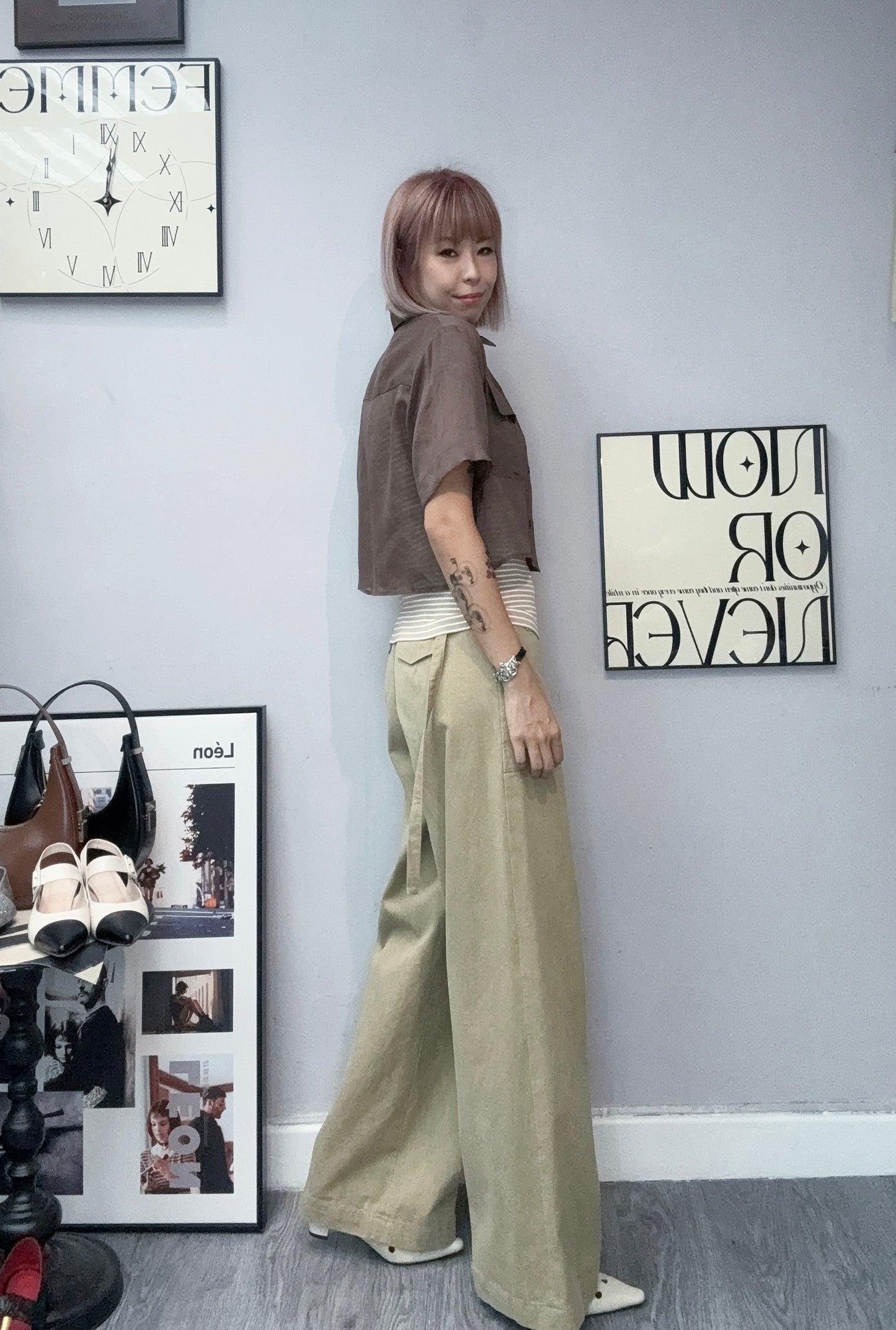 (-20%)Front two pockets short outer #00822