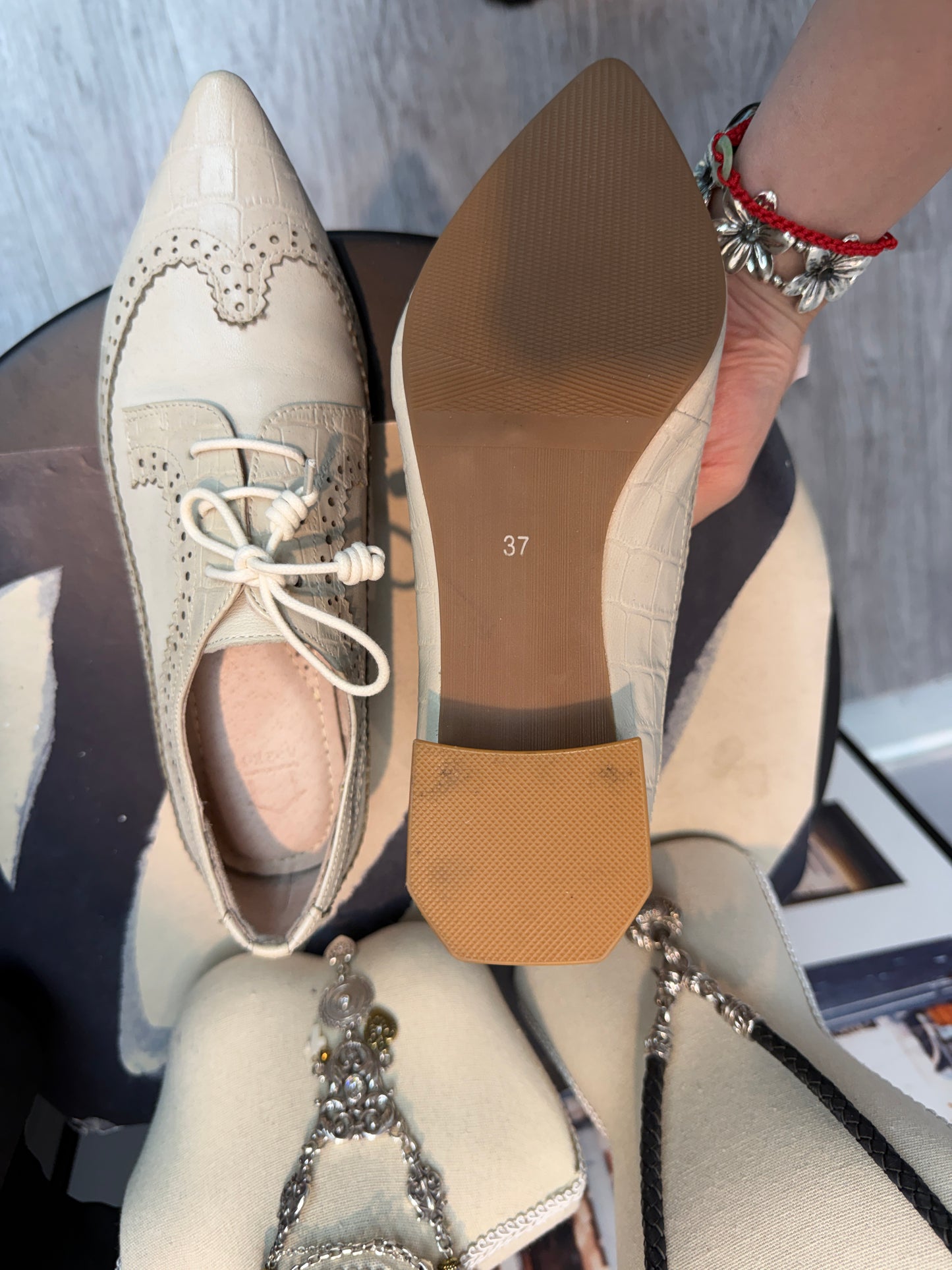 Two tone loafer