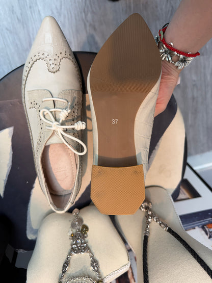 Two tone loafer