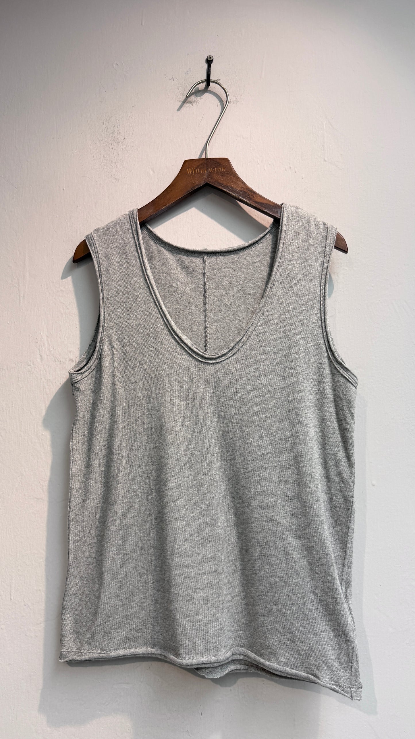 Plain cotton tank #00632