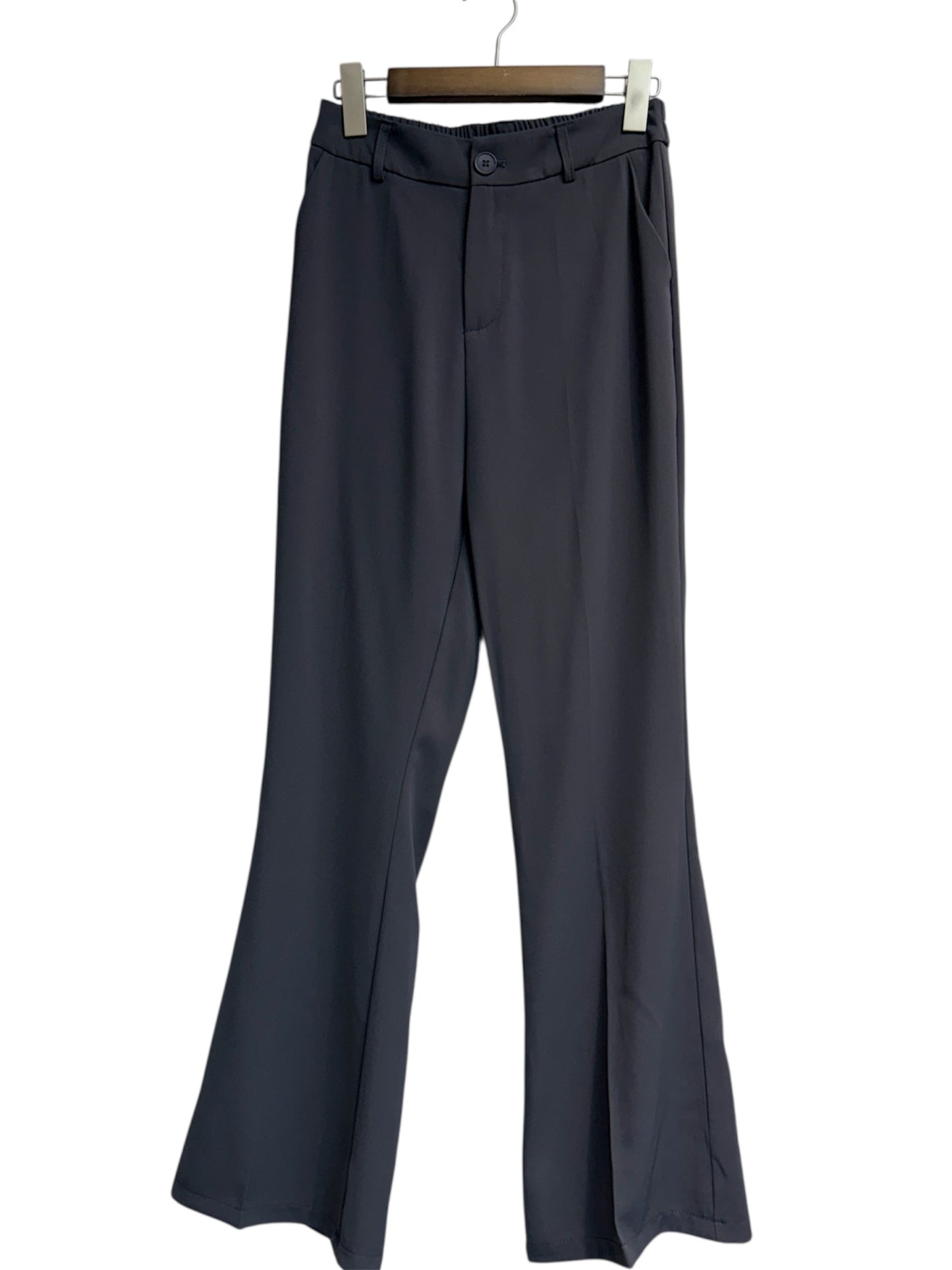 (-20% off)Slim fit flared pants #00289