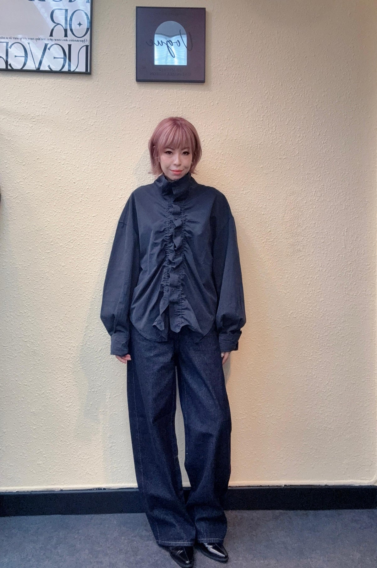 Front ruffles loose outer #00877