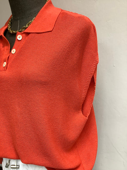 (-30%off)Polo Knitted top