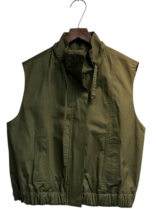 Full zip vest outer #00547