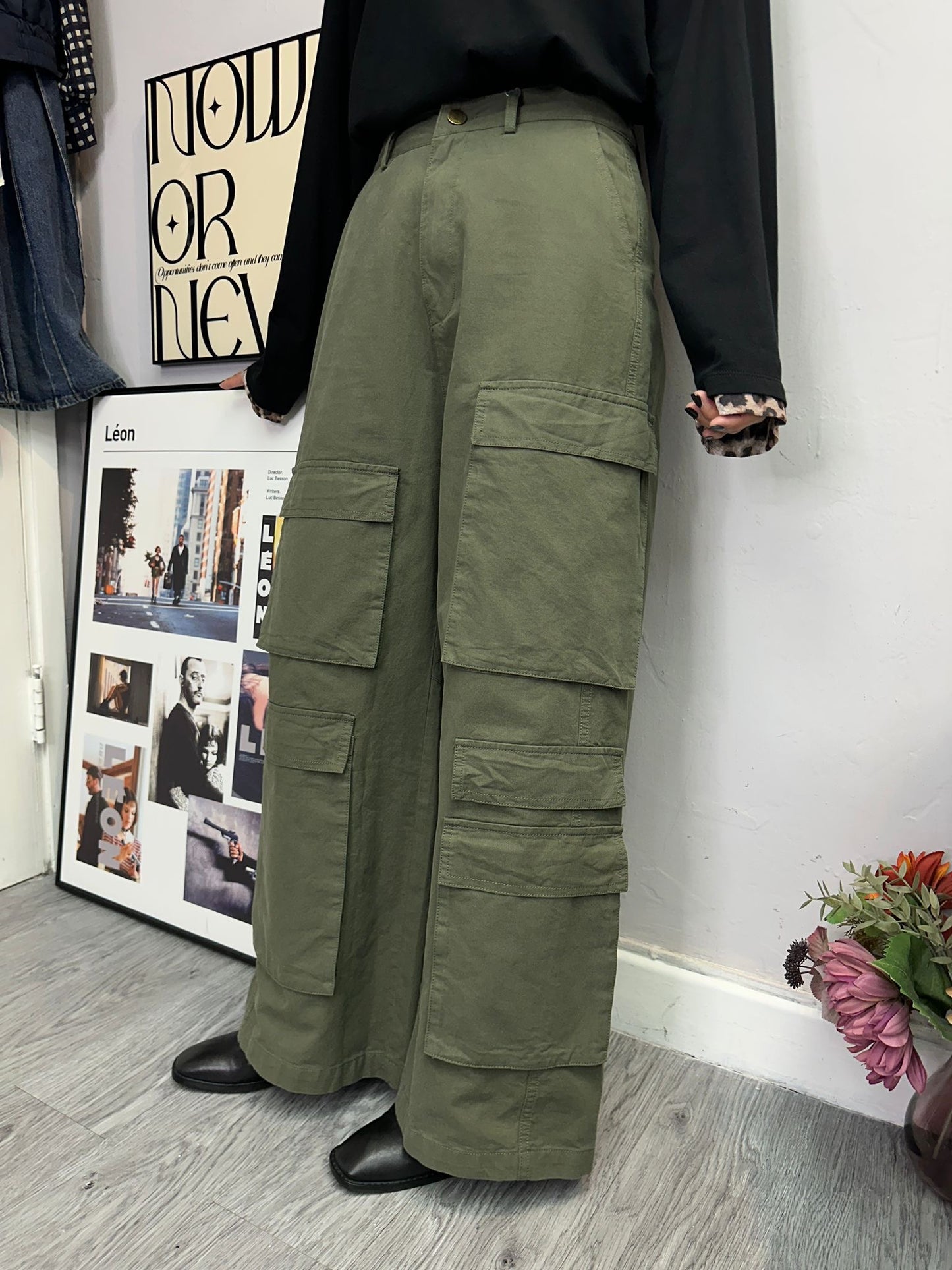 4 pockets cargo pants