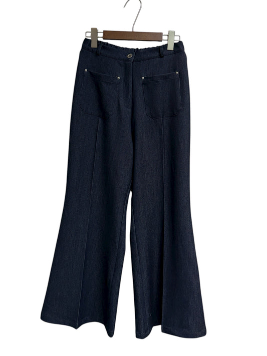 Fake denim pants #00022