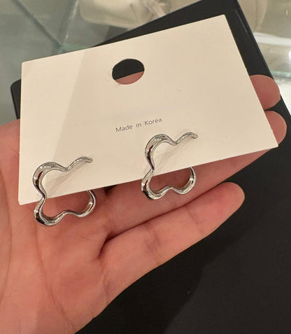 Lucky clover shape earrings