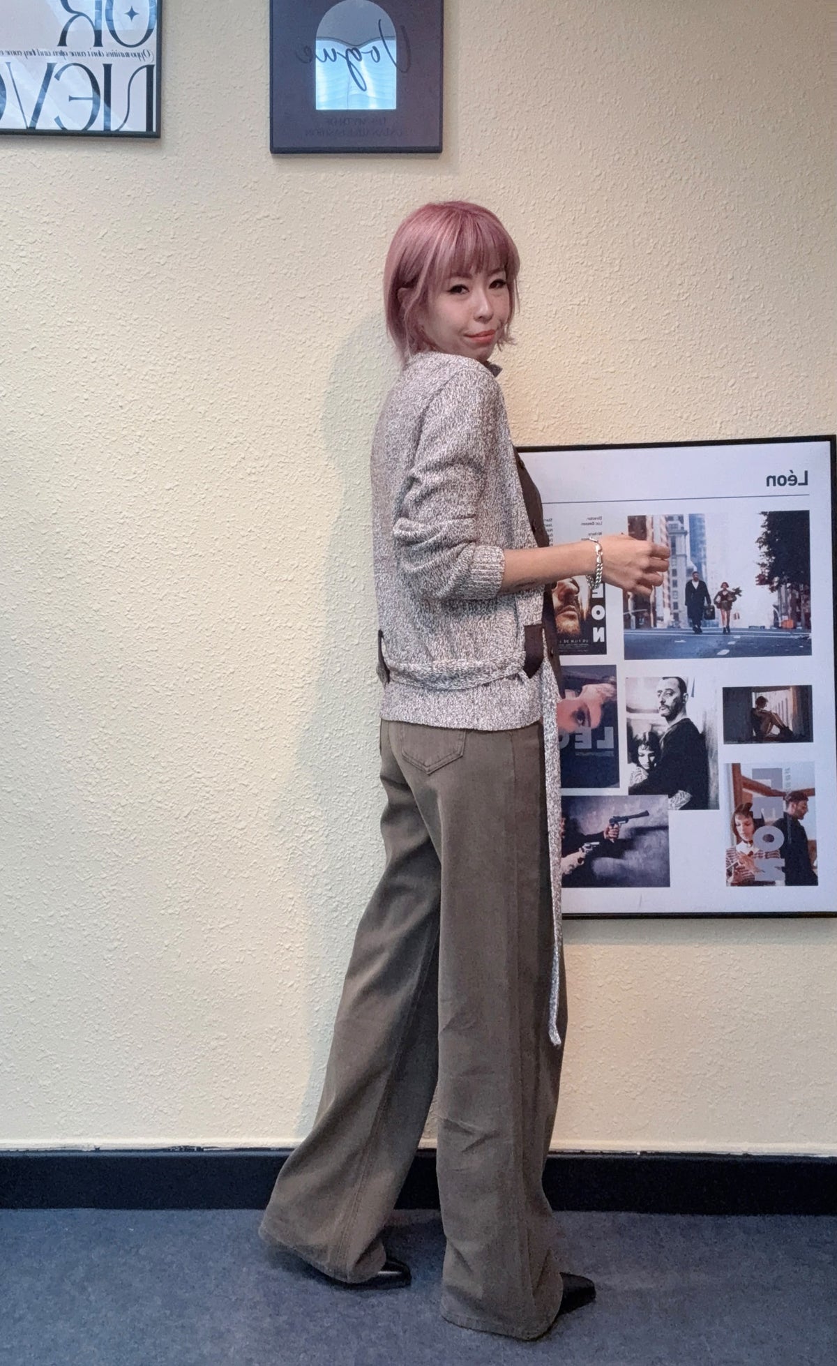 With belt knitted outer #00847