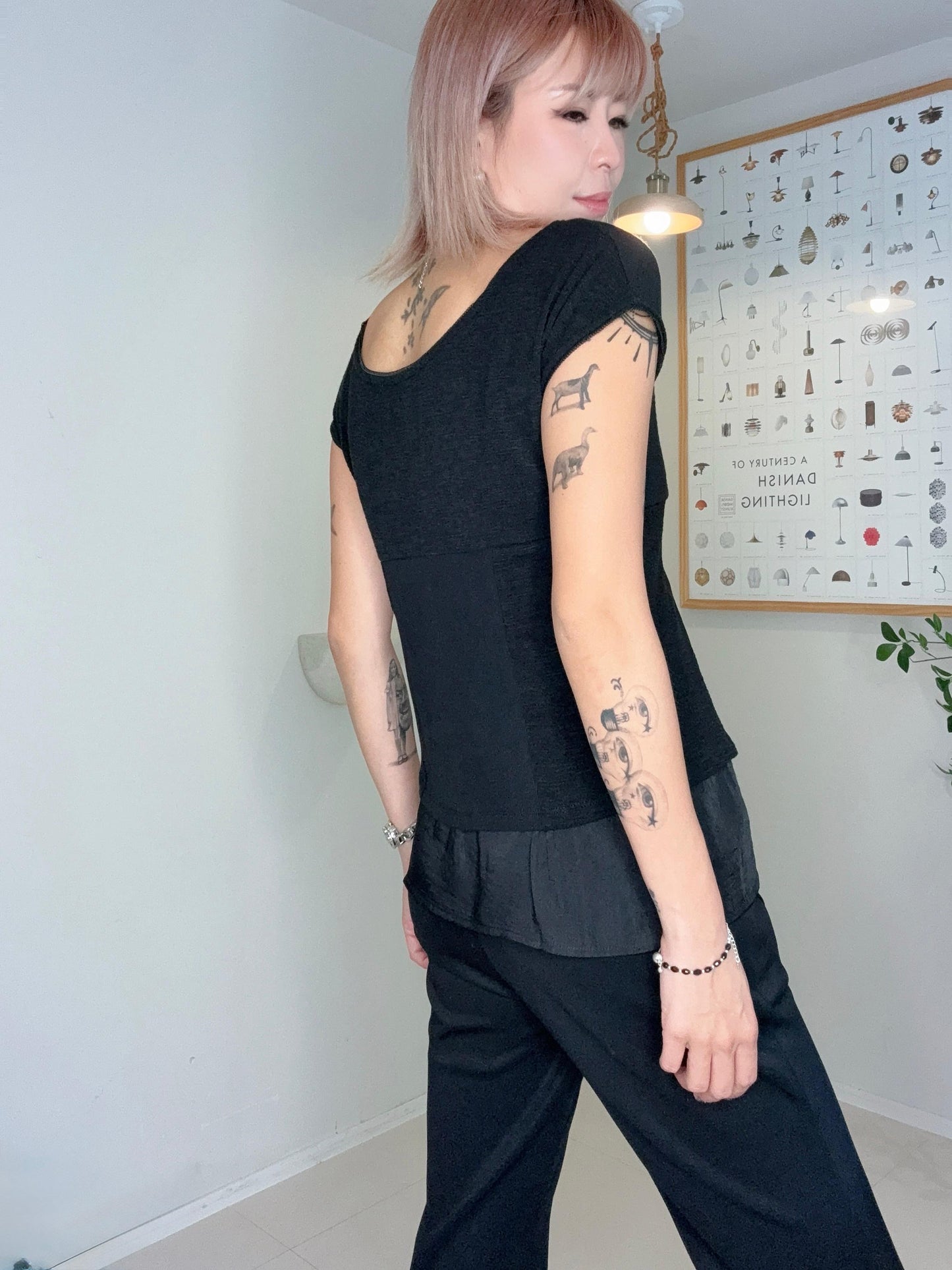 Front hock slim top #00673