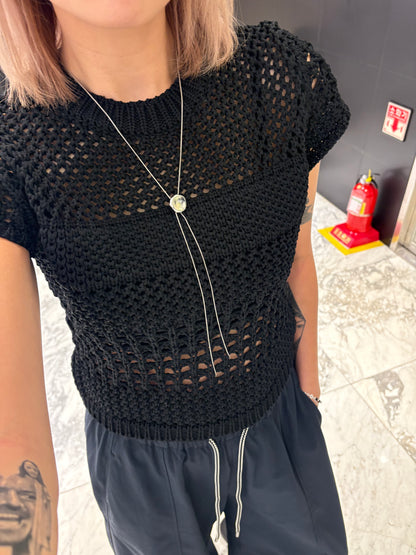 👍🏼Bulky crochet top #00703