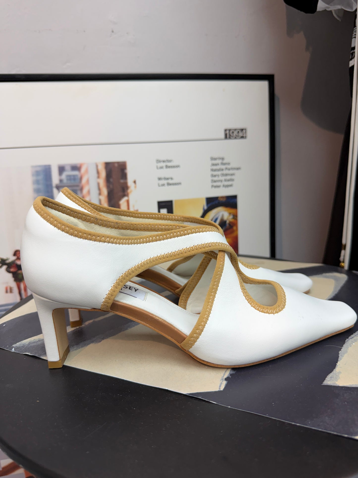 (-40%)cross heels