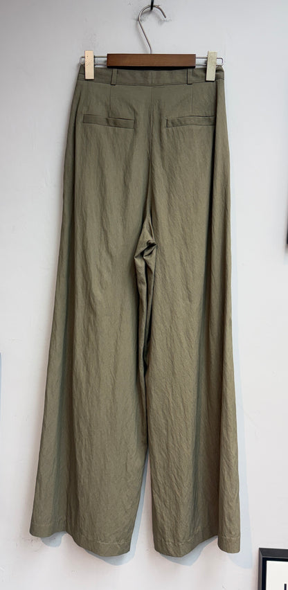 (-30%)Front pleated pants