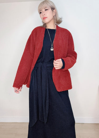 Lamb wool cardigan