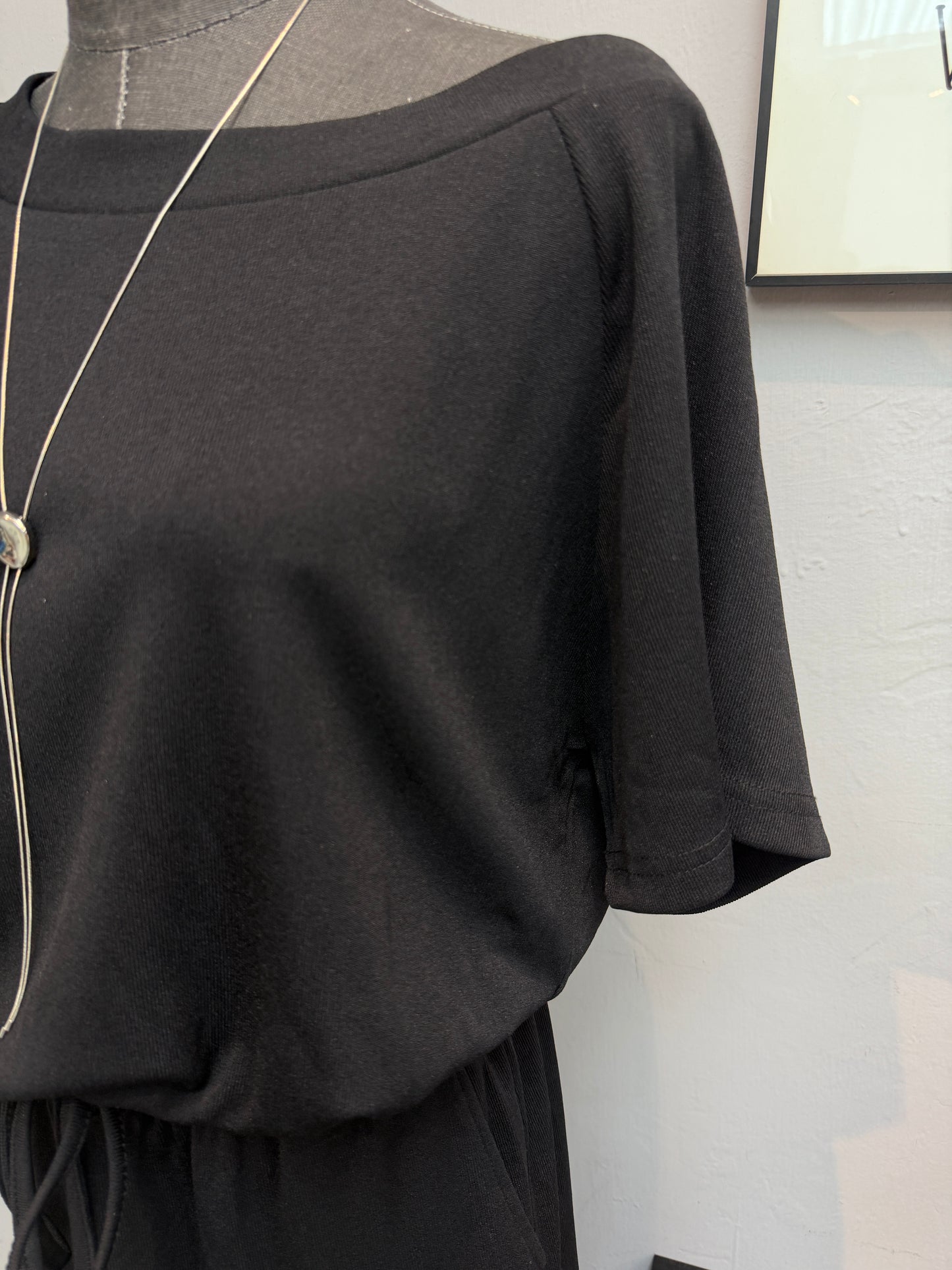 (-30%)Big collar/One shoulder one piece