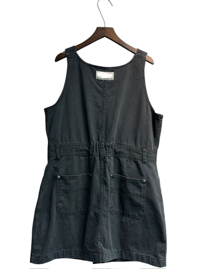 Apron denim dress #00620