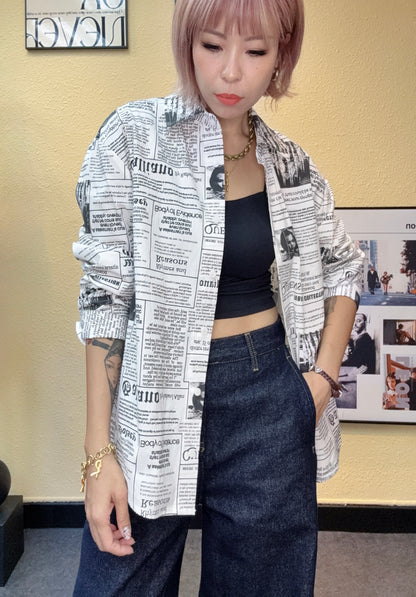 👍🏼Newspaper shirt