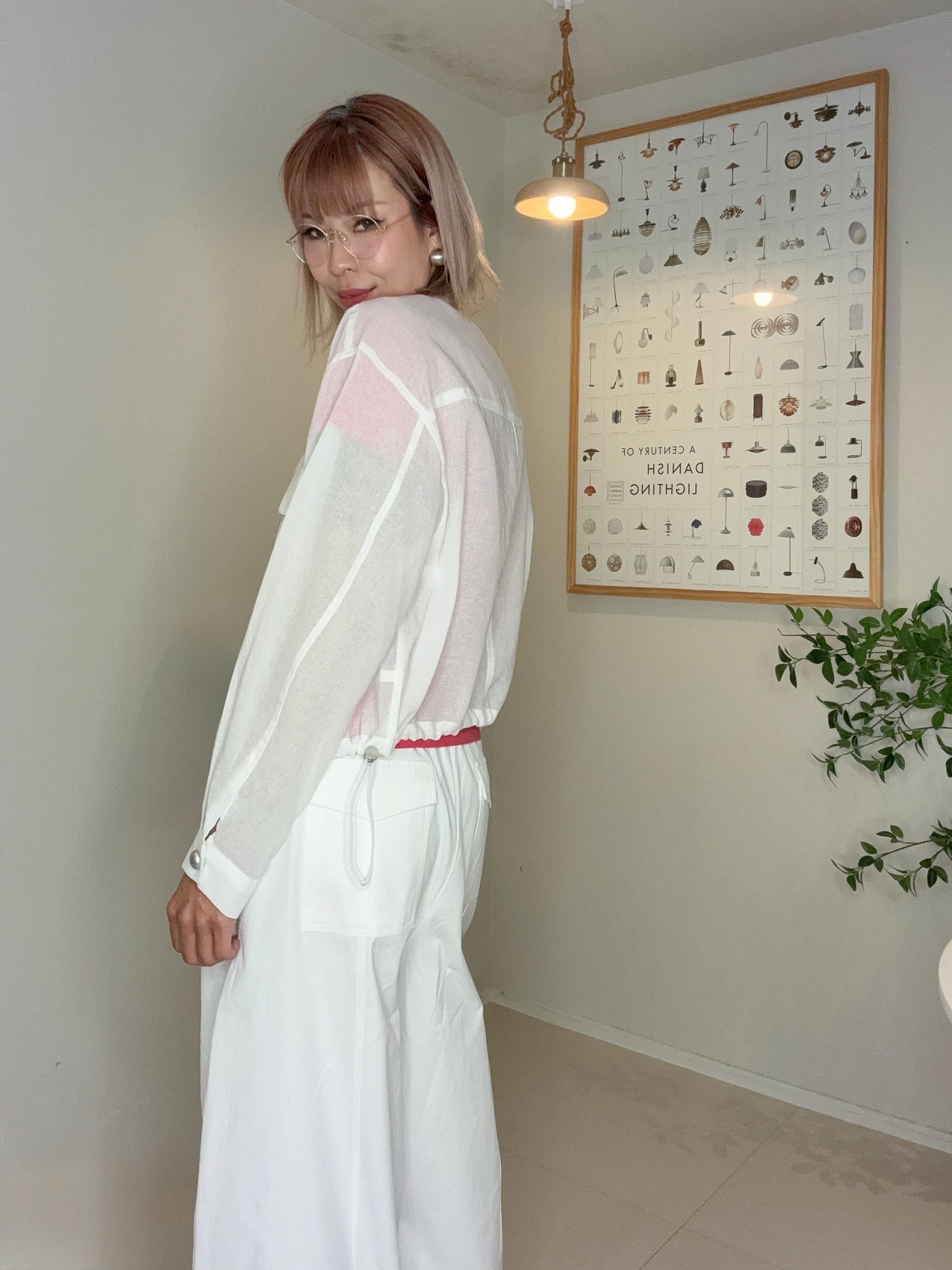 (Promotion -20%)See through jacket #00692