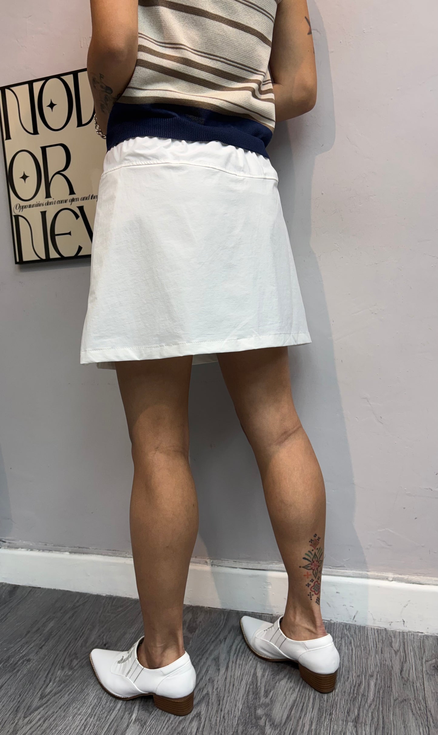 (-20%)Windbreaker skort #00774