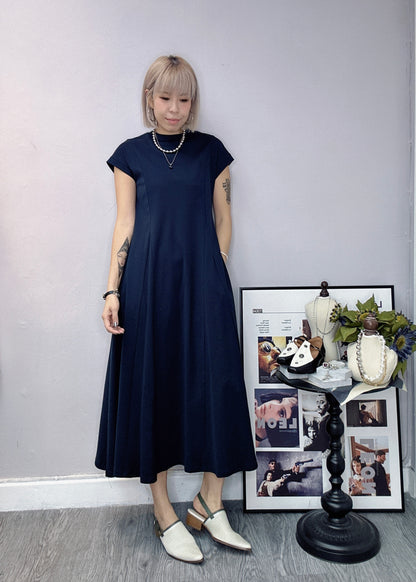 A line cotton dress (not included belt)