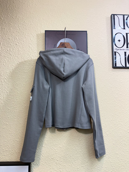 With hat slim cotton outer #00995